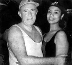 Andrew Neil and friend