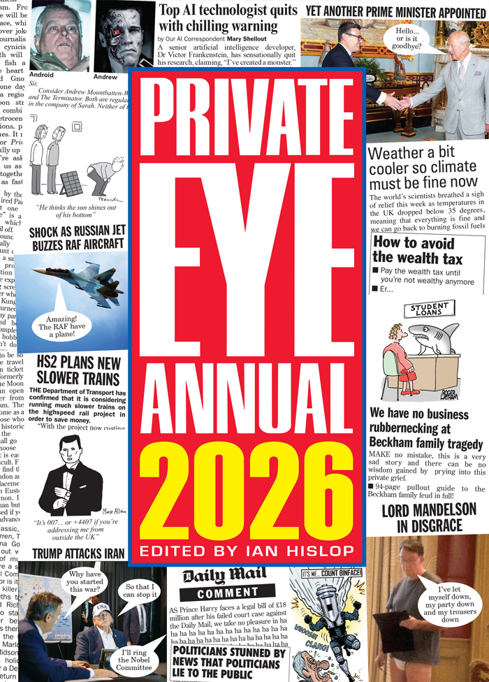 Private Eye Annual 2026