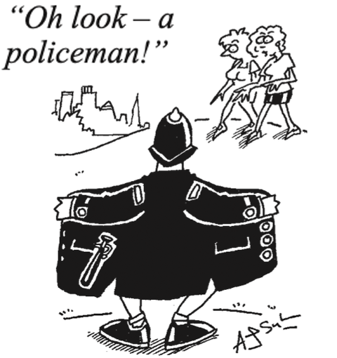 private eye cartoon