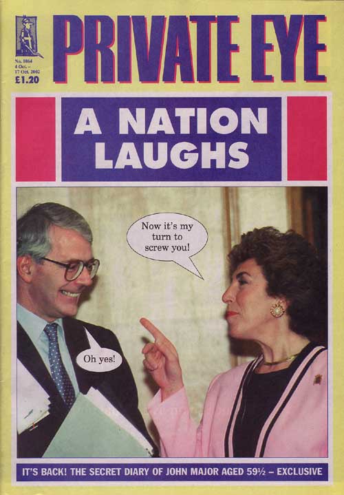 John Major Edwina Currie