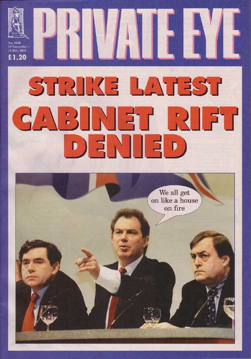 Gordon Brown Tony Blair John Prescott