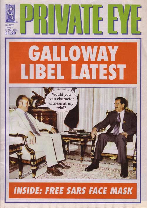 Saddam Hussein George Galloway