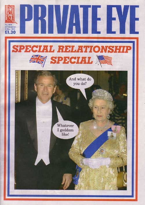 George W Bush The Queen