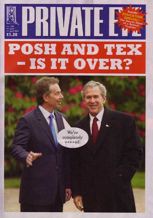 Tony Blair George W Bush