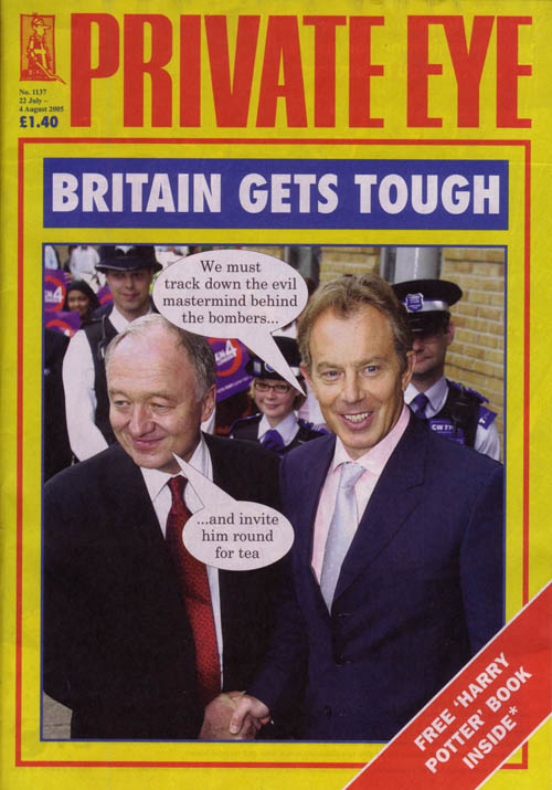 Ken Livingstone Tony Blair