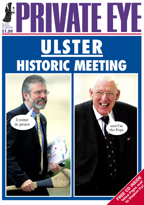 Gerry Adams Ian Paisley