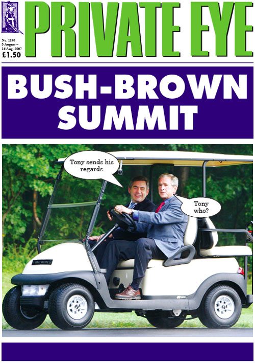 George W Bush Gordon Brown