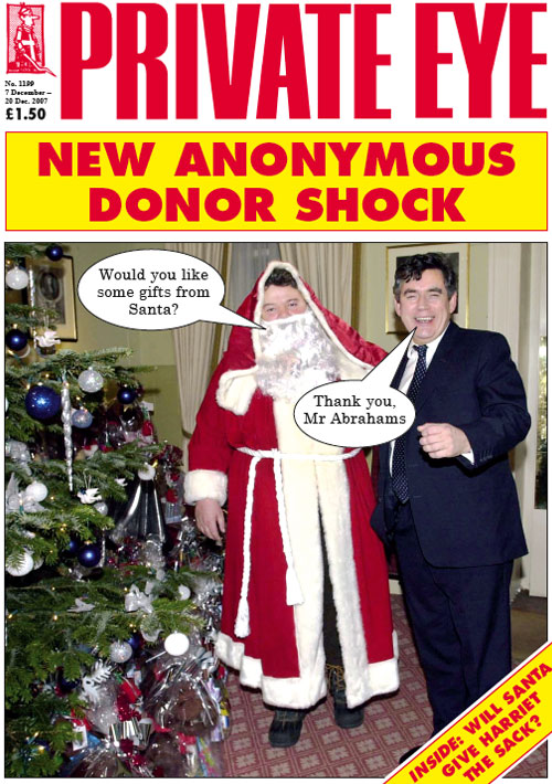 Gordon Brown Father Christmas