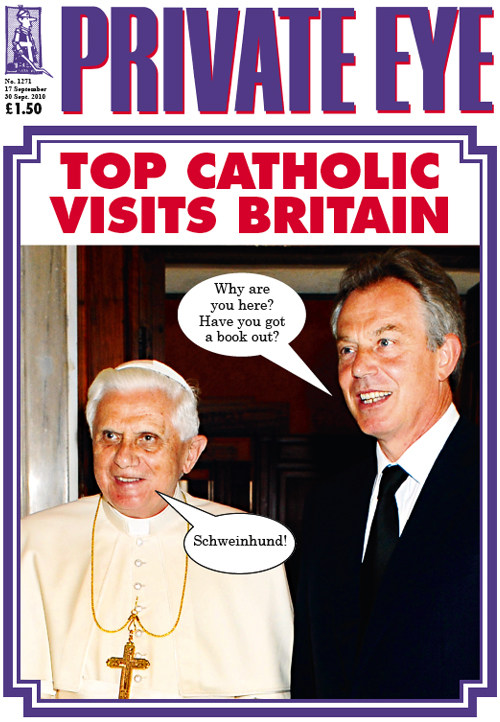 Pope Benedict XVI Tony Blair