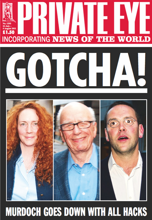 Rupert Murdoch James Murdoch Rebekah Brooks (nee Wade)