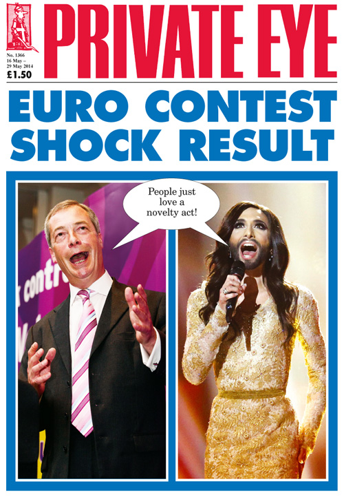 Nigel Farage Conchita Wurst