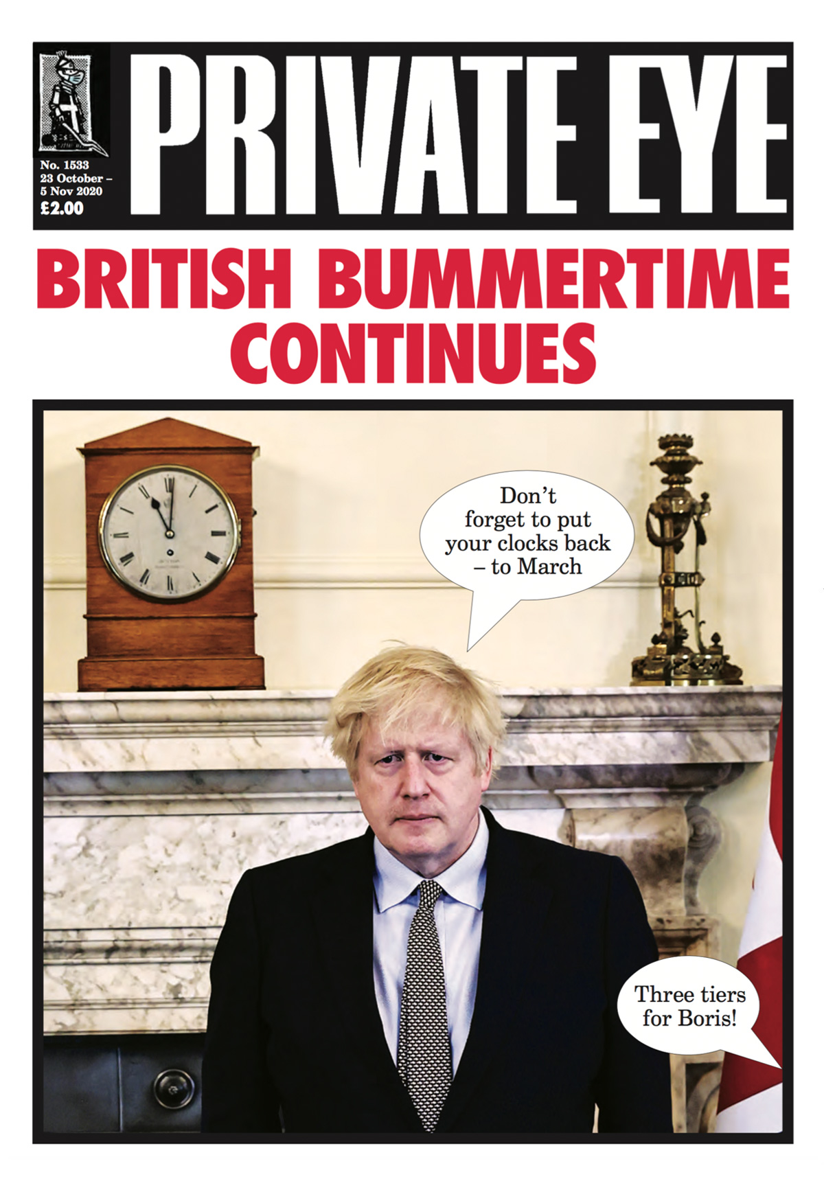 Private Eye Magazine on X: Boris Johnson blundering into