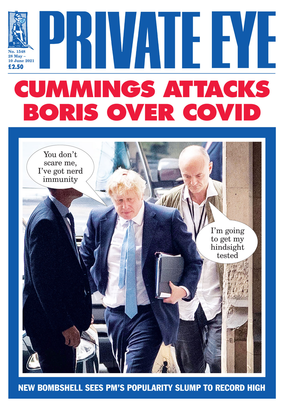 Private Eye Magazine on X: Boris Johnson blundering into