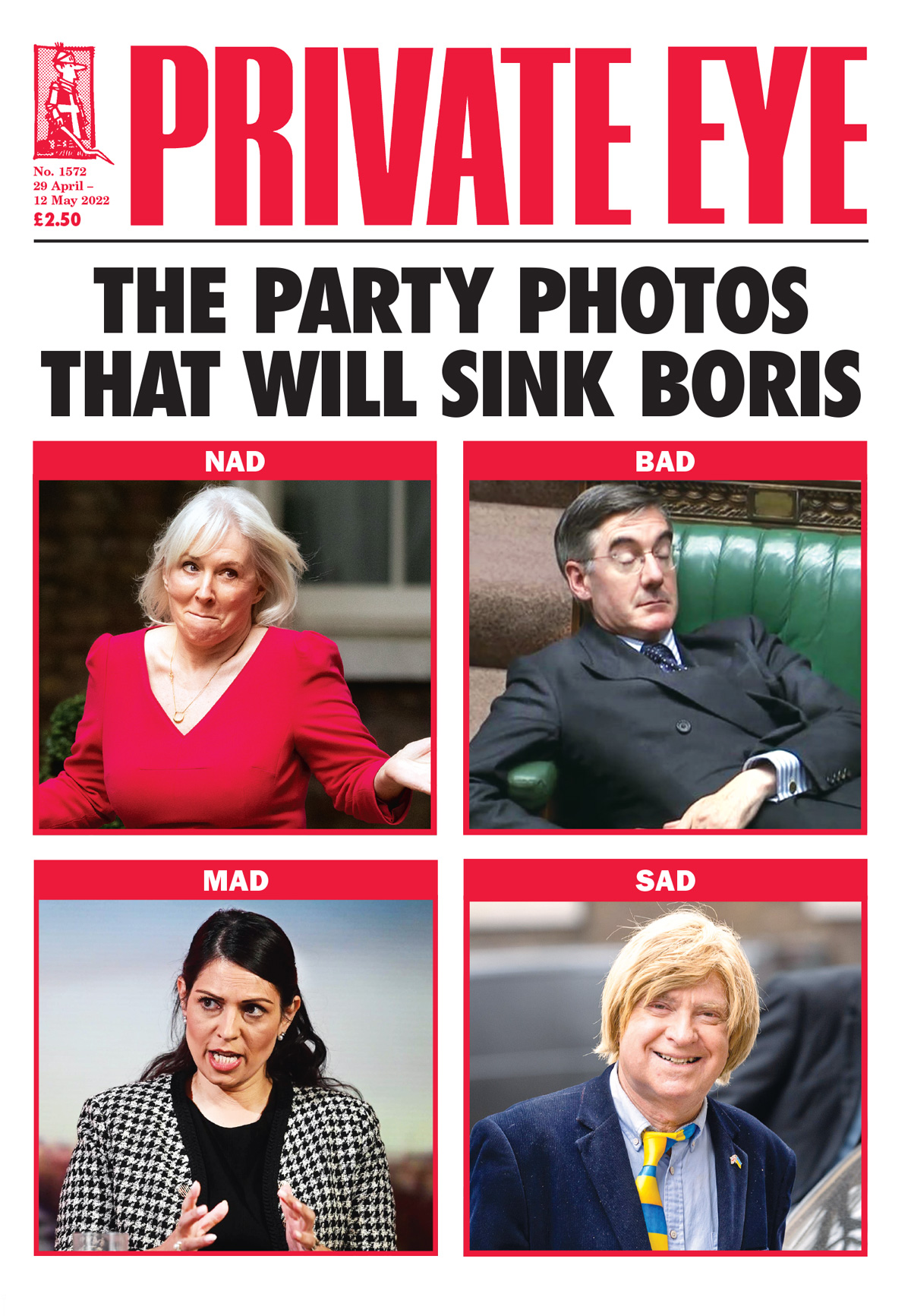 Nadine Dorries Jacob Rees-Mogg Priti Patel Michael Fabricant