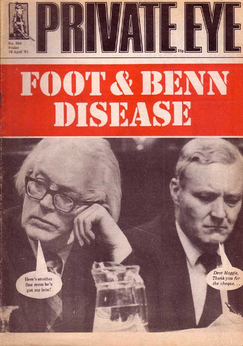 Michael Foot Tony Benn