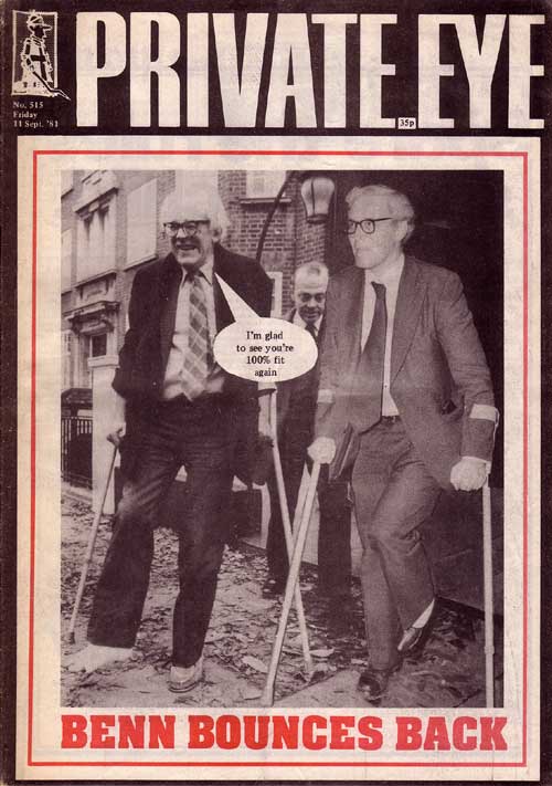 Michael Foot Tony Benn