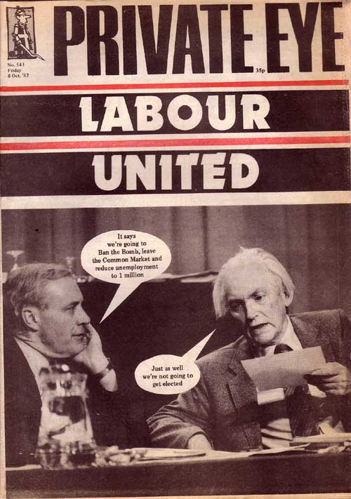 Tony Benn Michael Foot