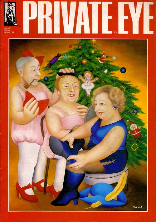 Tony Benn Neil Kinnock Margaret Thatcher Christmas