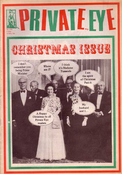 Christmas Harold Macmillan Denis Thatcher The Queen Margaret Thatcher Harold Wilson Jim Callaghan Alec Douglas-Home