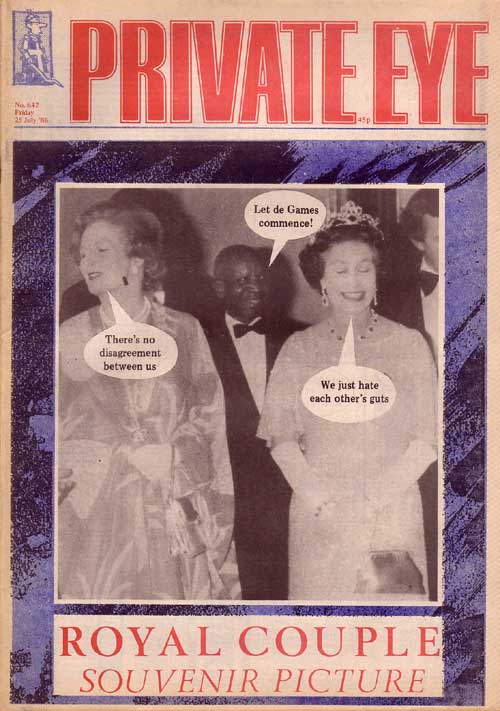 Margaret Thatcher The Queen