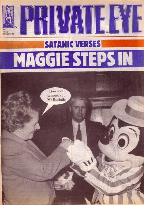 Margaret Thatcher Mickey Mouse