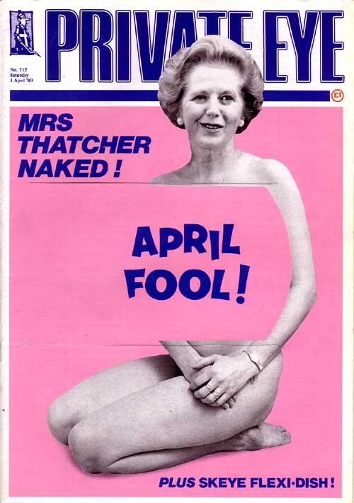 Margaret Thatcher. 
