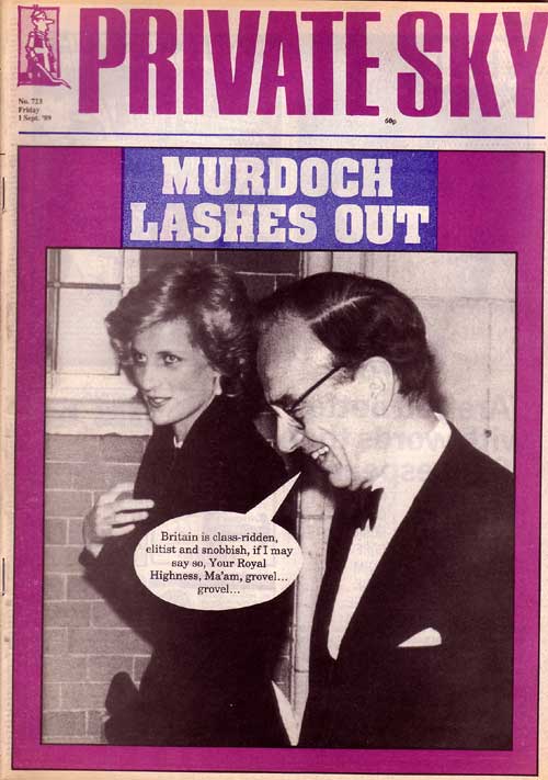 Rupert Murdoch Princess Diana