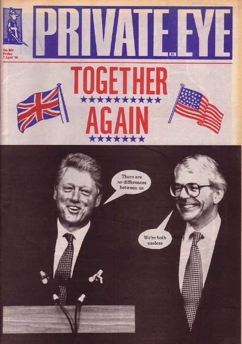 John Major Bill Clinton