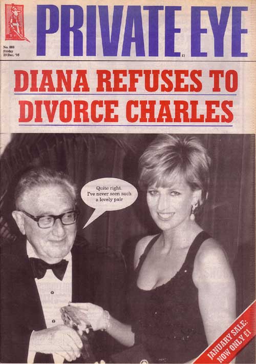 Princess Diana Henry Kissinger