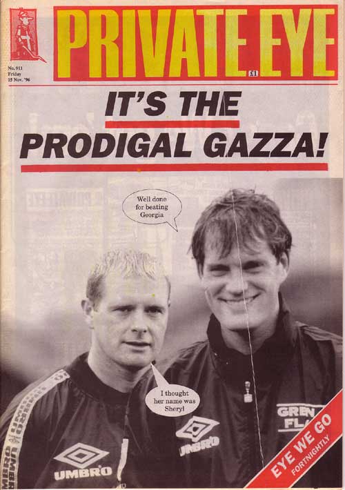 Paul Gascoigne Glenn Hoddle