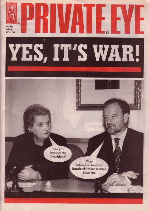 Robin Cook Madeleine Albright