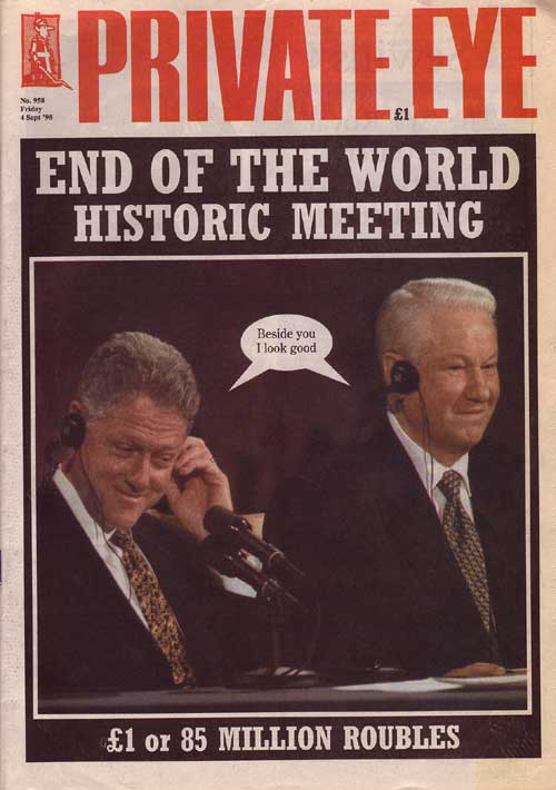 Bill Clinton Boris Yeltsin