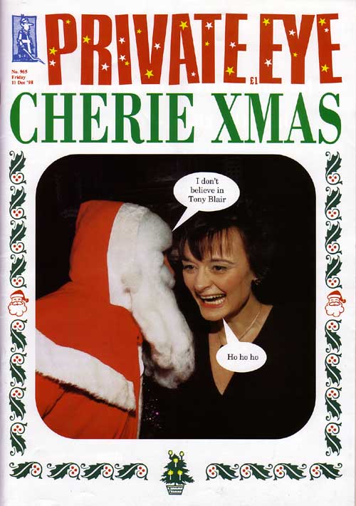 Cherie Blair Christmas