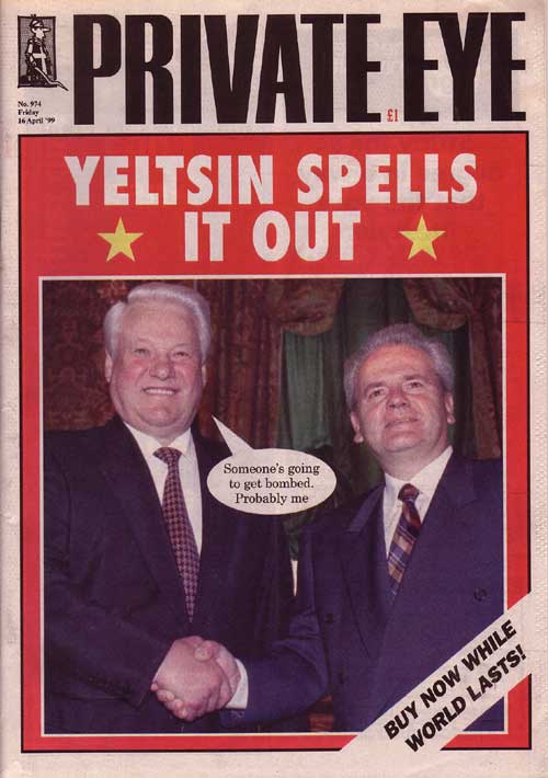 Boris Yeltsin Slobodan Milosevic