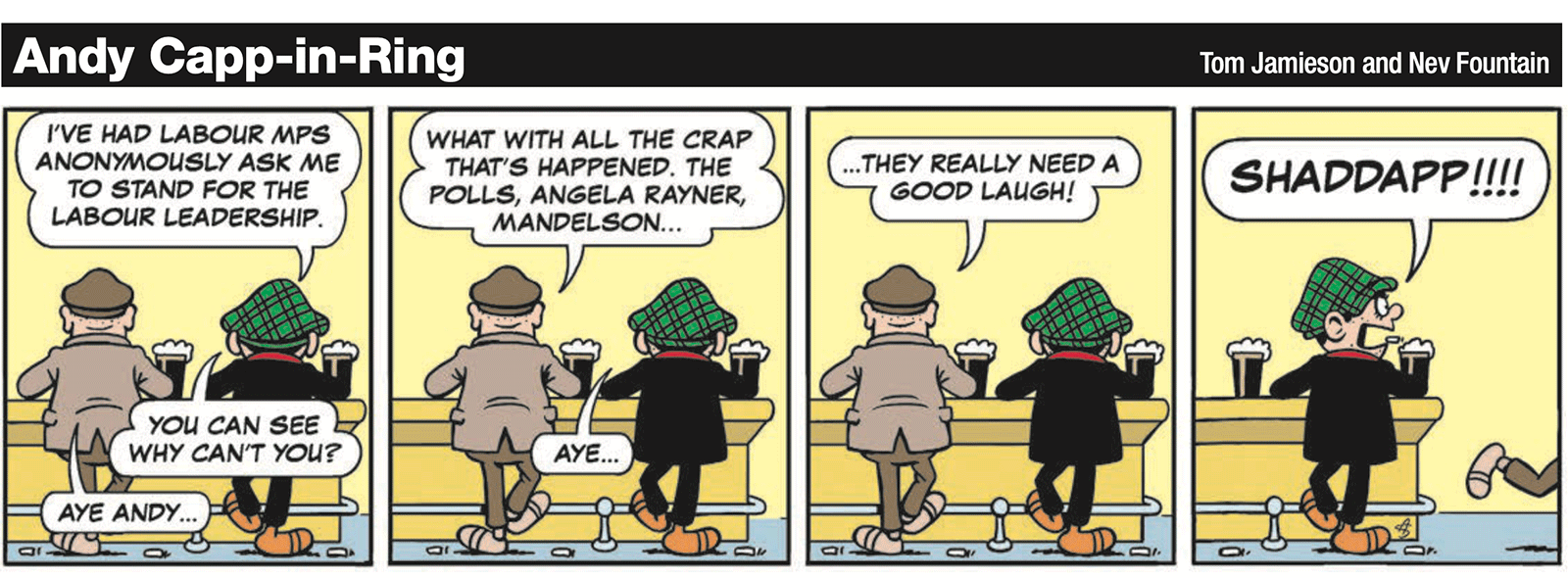andy capp in ring